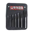 [URR-86B] JUEGO DE CINCELES CORTE FRIO 7 PZAS ESTUCHE DE VINIL