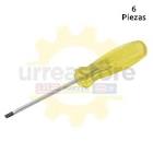 [URR-9206] DESARMADOR DE CAJA 3/16"X3" (AMBAR)