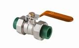 [URR-VED01PP.20] VALVULA DE ESFERA DESMONTABLE PP 20MM (TUBOPRO)
