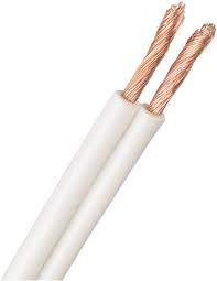 [AGU-200232] CABLE ELECTRICO CORDON FLEXIBLE 2 X 16 AWG (TIPO POT) COLOR BLANCO CARRETE DE 100MT