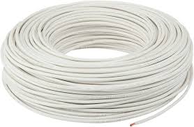[AGU-200234] CABLE ELECTRICO CAL. 08 COLOR BLANCO TIPO THW (1 HILO) CARRETE DE 100MT