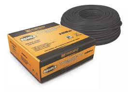 [AGU-200245] CABLE ELECTRICO CAL. 10 COLOR NEGRO TIPO THW (1 HILO) CARRETE DE 100MT