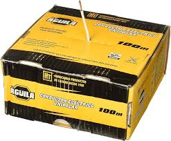 [AGU-200248] CABLE ELECTRICO CAL. 12 COLOR BLANCO TIPO THW (1 HILO) CARRETE DE 100MT
