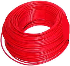 [AGU-200250] CABLE ELECTRICO CAL. 12 COLOR ROJO TIPO THW (1 HILO) CARRETE DE 100MT