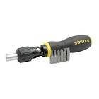 [URR-9308L] DESARMADOR DE MATRACA BARRA LARGA PTAS. INTERC. 1/4" (7 EN 1)