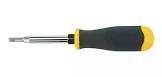 [URR-9308S] DESARMADOR DE MATRACA MINI PTAS. INTERC. 1/4" (7 EN 1)