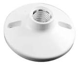 [AGU-E01175W] PORTA LAMPARA PARA PLAFON LIGHT BLANCO