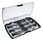 [URR-9501BT] JUEGO DE DESARMADORES DE PRECISION TORX CAJA PLÁSTICA (6 PZAS)