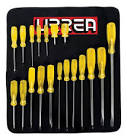[URR-9600E] JUEGO DESARMADORES COMBINADOS (19 PZAS) PLANO,CABINET Y PHILLIPS (AMBAR)
