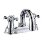 [MUN-ML-1004] MEZCLADORA PARA LAVABO 4" TIPO BAR MANERAL CRUCETA CROMADA