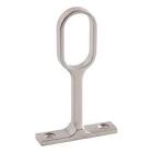 [HAN-14330] SOPORTE PARA TUBO PARA CLOSET OVALADO CON TORNILLOS NIQUEL