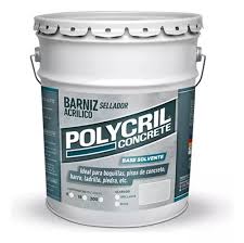 [FMC-21100] BARNIZ SELLADOR ACRILICO TRANSPARENTE ABASE SOLVENTE 19 LT (POLYCRIL CONCRETE)