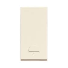 [FOR-FZA55M] APAGADOR ELECTRICO PULSADOR 10A 127-277V COLOR MARFIL SIN PLACA
