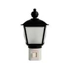 [SUR-LUN09] LAMPARA LUZ NOCHE FAROL NEGRO 127 V