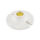 [IUS-217776] PORTA LAMPARA DE PORCELANA TECHO REDONDA 4" (134) (BOLSA)