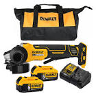 [DEW-DCG413P2-B3] MINI ESMERILADORA ANGULAR INALAMBRICA 4.1/2" 20 V 9000 RPM 5/8-11 2 BATERIAS CARGADOR BOLSA