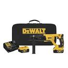 [DEW-DCH133M2-B3] MARTILLO DEMOLEDOR INALAMBRICO SDS PLUS 20 V 1" 2.6 J VVR 0-1500 RPM 0-5550 GPM 11.5 KG 2 BAT CARG