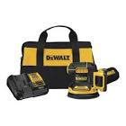 [DEW-DCW210D1] LIJADORA ROTO-ORBITAL INALAMBRICA 20 V MAX 5" 280 W 8000-12000 OPM BATERIA CARGADOR BOLSA