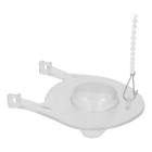 [ELP-SA-12] SAPO CONICO DE 2" PARA W. C. TRANSPARENTE CON TIRA DE NYLON