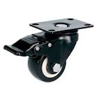 [SUR-RVN5G] RODAJA DE PVC NEGRO 2" RIN PLASTICO RODAMIENTO DE BOLA SOPORTE TIPO PLACA GIRATORIA