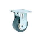 [SUR-RTG15F] RODAJA DE TPR GRIS 6" RIN PLASTICO RODAMIENTO DE RODILLO SOPORTE TIPO PLACA FIJA
