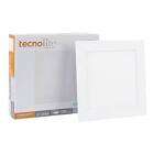 [TEC-431MV65B] LAMPARA TIPO PANEL DE LED DE EMPOTRAR CUADRADA 12W LUZ DE DIA 6500K 720LM 110-220V (BRIGHTON VII)