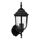 [TEC-FTL6002N] FAROL DE EXTERIOR PARA SOBREPONER NEGRO DE ALUMINIO 20 W 100-240 V BASE E2 IP44 (SALERMO)