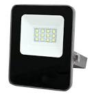 [TEC-10LQLEDT30] LAMPARA TIPO REFLECTOR DE LED NEGRO ALUMINIO 10 W LUZ CALIDA 3000 K 800 LM 110-220 V IP65 (ZIBAL I)