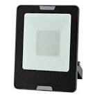 [TEC-50LQLEDT30] LAMPARA TIPO REFLECTOR DE LED NEGRO ALUMINIO 50 W LUZ CALIDA 3000K 4500 LM 110-220V IP65 (ZIBAL IV)