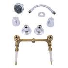 [RUG-36IG] KIT DE MEZCLADORA DE EMPOTRAR PARA REGADERA CON REGADERA ACABADO CROMO