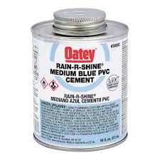 [OAT-32351MX] CEMENTO PARA PVC 476 ML (16 OZ) AZUL SECADO RAPIDO  (RAIN-R-SHINE OATEY)