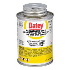 [OAT-32428MX] CEMENTO PARA CPVC AMARILLO 118 ML (4 OZ) ETIQUETA AMARILLA (FLOWGUARD OATEY)