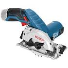 [BOS-16A1-001] SIERRA CIRCULAR INALAMBRICA 3.3/8" 12 V 14000 RPM EJE DE 9/16" CON DISCO Y GUIA (GKS 12V-26)