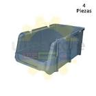 [SUR-GAVG2] GAVETA PLASTICA GRIS 11" X 6.1/2" X 5" RIELES INTERNOS PARA 2 TIPOS DE APILADO CAP 7 KG