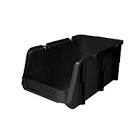 [SUR-GAVN3] GAVETA PLASTICA NEGRA 14.1/2" X 8.1/2" X 7" RIELES INTERNOS PARA 2 TIPOS DE APILADO CAP 15 KG