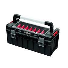 [URR-CPO21] CAJA PARA HERRAMIENTA PLASTICA 21" X 10" X 9" C/ORGANIZADOR MODULAR IP66 CAP 50KG SELLO UNIFORME TPR