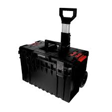[URR-CPR27] CAJA PARA HERRAMIENTA PLASTICA 23" X 18" X 27" MODULAR IP66 CAP 50 KG SELLO UNIFORME TPR CON RUEDAS