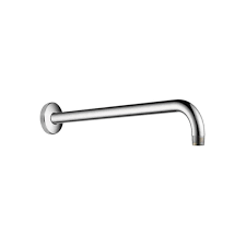 [DIC-4552BRR] BRAZO PARA REGADERA REDONDO CON CHAPETON ACERO INOXIDABLE  40 CM