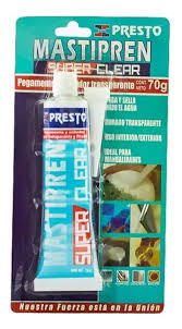 [PRE-4746] ADHESIVO Y SELLADOR TRANSPARENTE TUBO 70G RESISTENTE AL AGUA (SUPER CLEAR)