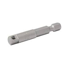 [URR-50004X] ADAPTADOR CON PERNO PARA DADO CUADRO 1/4" HEMBRA A 1/4" HEXAGONAL