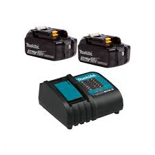 [MAK-191M70-9] BATERIA CON INDICADOR DE CARGA BL1830B 18V 3.0AH LITIO-ION 2PZAS + CARGADOR DC18SD 14.4V - 18V LXT