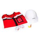 [URR-JPX4] JUEGO DE EPP BASICO PROF (4PZAS) CASCO+LENTES+TAPONES+CHALECO ROJO TALLA XG