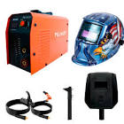 [MUN-MI20002] SOLDADORA P/ELECTRODO REVESTIDO INVERTER 010-200 A 120/220V (CA) Y TIG C/CABLES CARETA MODELO VARIOS CEPILLO +GUANTES