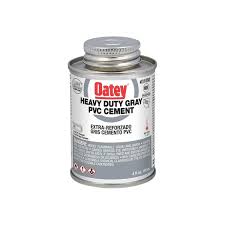 [OAT-32378MX] CEMENTO PARA PVC 118 ML (4 OZ) GRIS EXTRA REFORZADO ETIQUETA GRIS