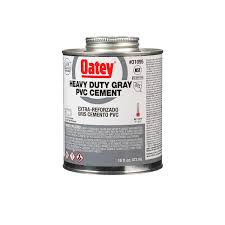 [OAT-32380MX] CEMENTO PARA PVC 473 ML (16 OZ) GRIS EXTRA REFORZADO ETIQUETA GRIS