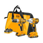 [ING-2007] TALADRO ATOR.  IN 3/8 20V+PIST DE IMP 1/2 20V SIN CARB 0-2100RPM 3300GPM 300NM + 2BAT+CARG+MALET ACC