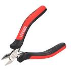 [URR-28142X] PINZA PARA ELECTRONICA 4.1/2"  DE CORTE DIAGONAL AL RAS CABEZA REDONDA