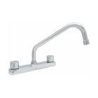 [DIC-4318CV] MEZCLADORA P/FREGADERO 8" (CUBIERTA Y MANERALES) CROMO