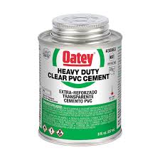 [OAT-32345MX] CEMENTO P/PVC 237ML (8 OZ.) TRANSPARENTE EXTRA REFORZADO (HEAVY DUTY CLEAR)