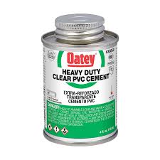 [OAT-32344MX] CEMENTO P/PVC 118ML (4 OZ.) TRANSPARENTE EXTRA REFORZADO (HEAVY DUTY CLEAR)